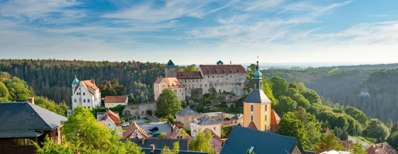 Hotel Zur Aussicht Hohnstein Kültér fotó