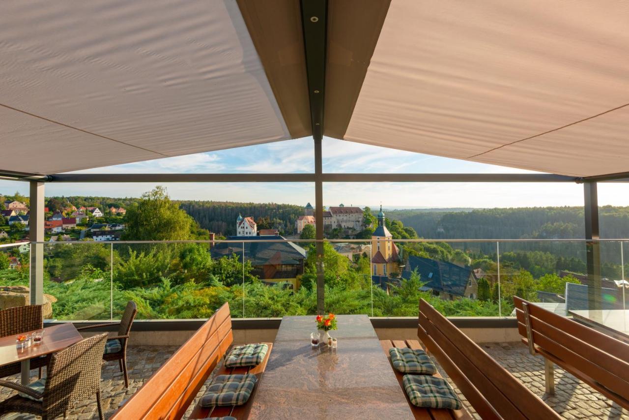 Hotel Zur Aussicht Hohnstein Kültér fotó