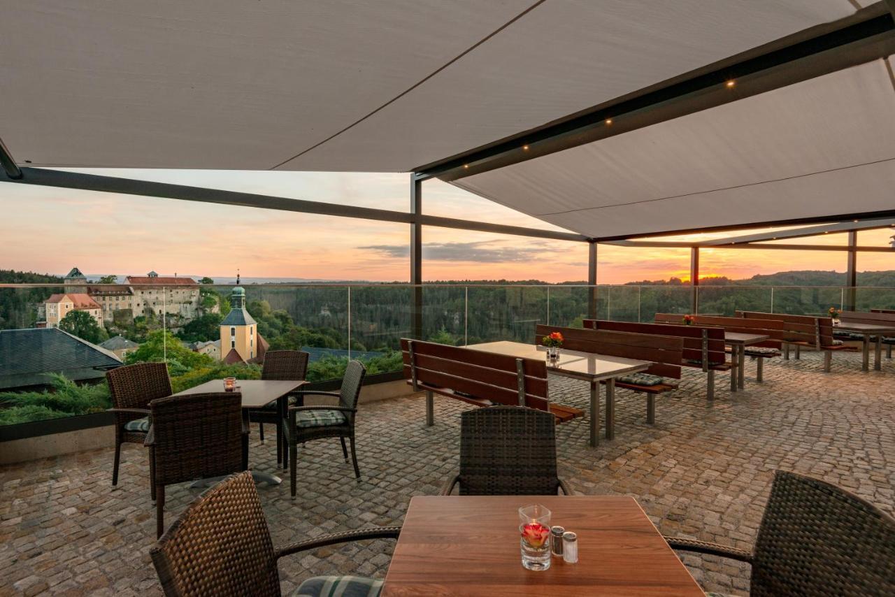 Hotel Zur Aussicht Hohnstein Kültér fotó