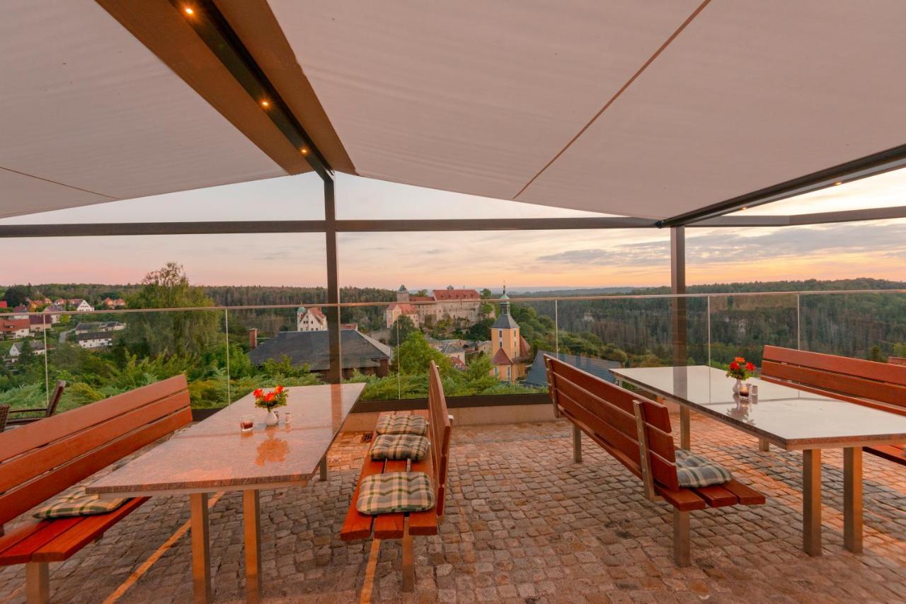 Hotel Zur Aussicht Hohnstein Kültér fotó