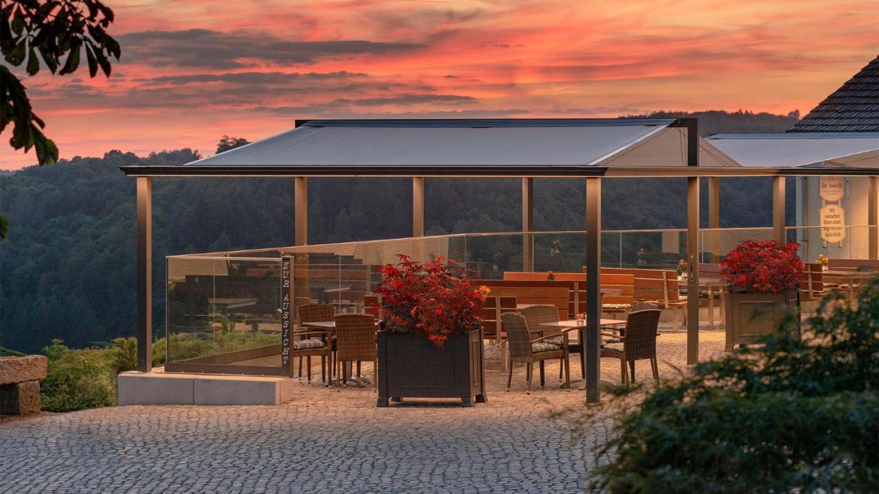 Hotel Zur Aussicht Hohnstein Kültér fotó