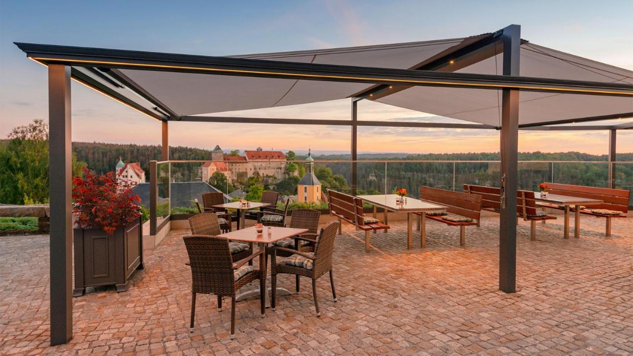 Hotel Zur Aussicht Hohnstein Kültér fotó