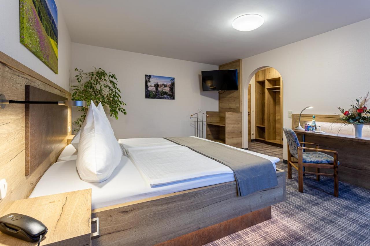 Hotel Zur Aussicht Hohnstein Kültér fotó