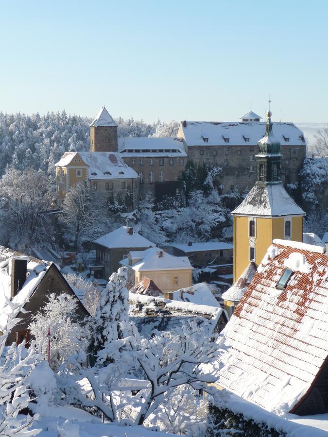 Hotel Zur Aussicht Hohnstein Kültér fotó